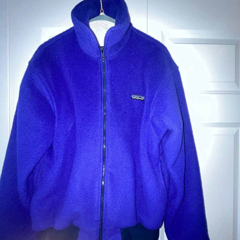 Patagonia Royal Blue Fleece Jacket